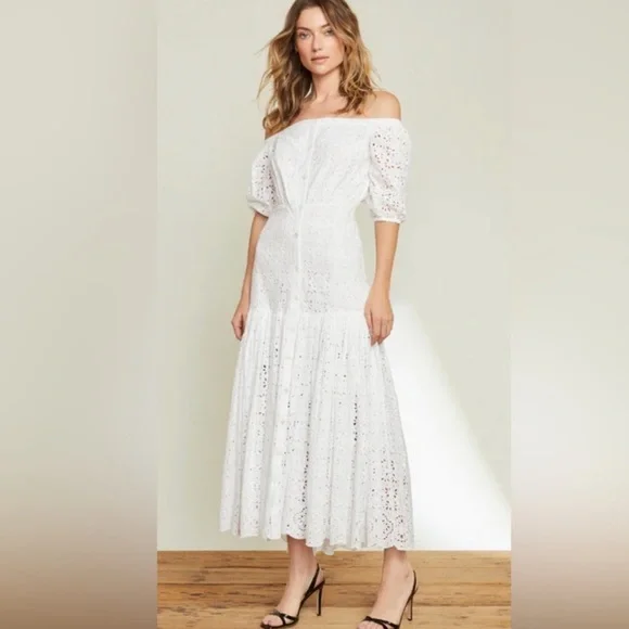off the shoulder white summer dress Elegant Off-Shoulder White Summer Dress for Women